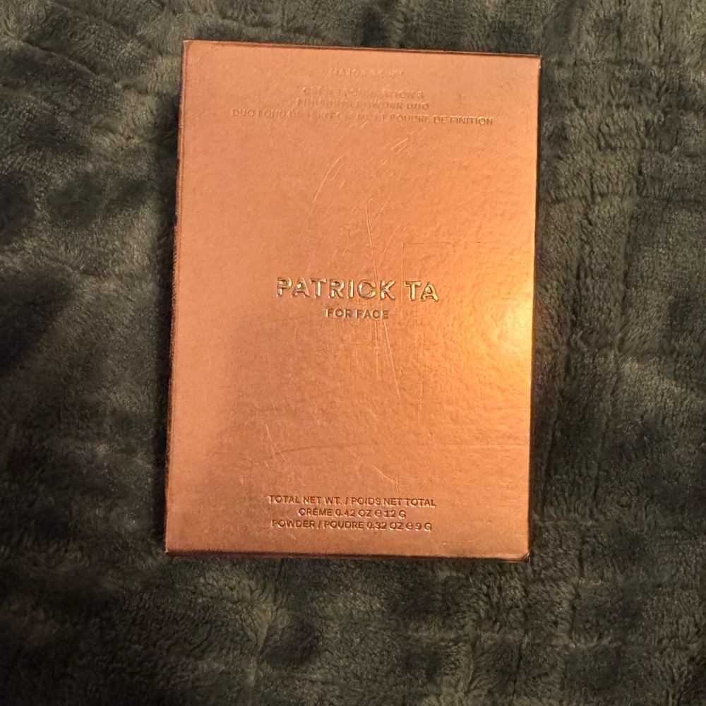 Patrick Ta Foundation and Powder Duo